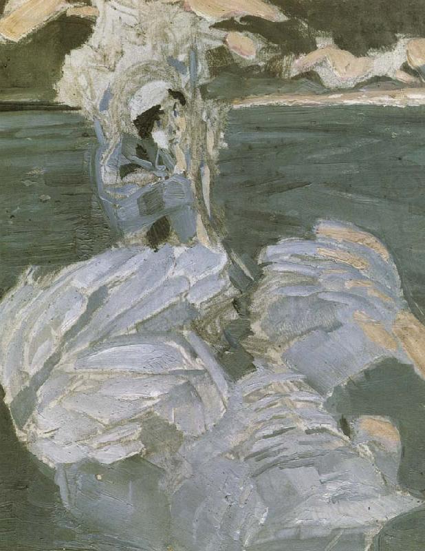 Mikhail Vrubel The Swan Princess china oil painting image